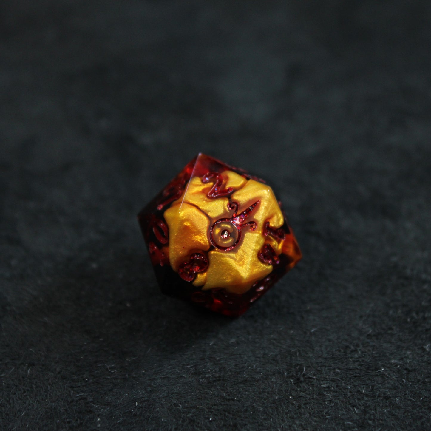 Handmade Magma d20