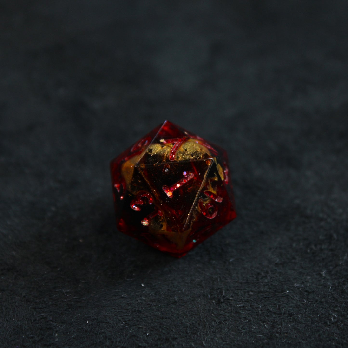Handmade Magma d20