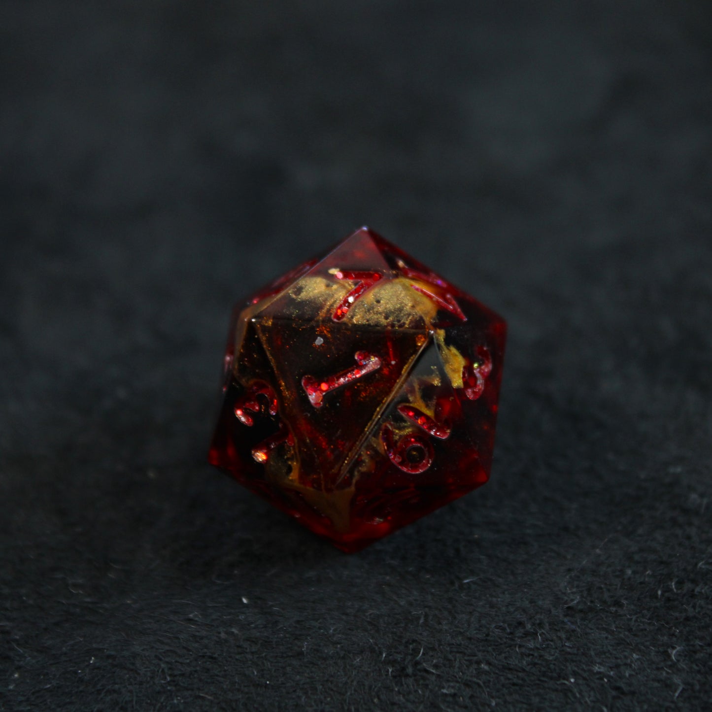 Handmade Magma d20