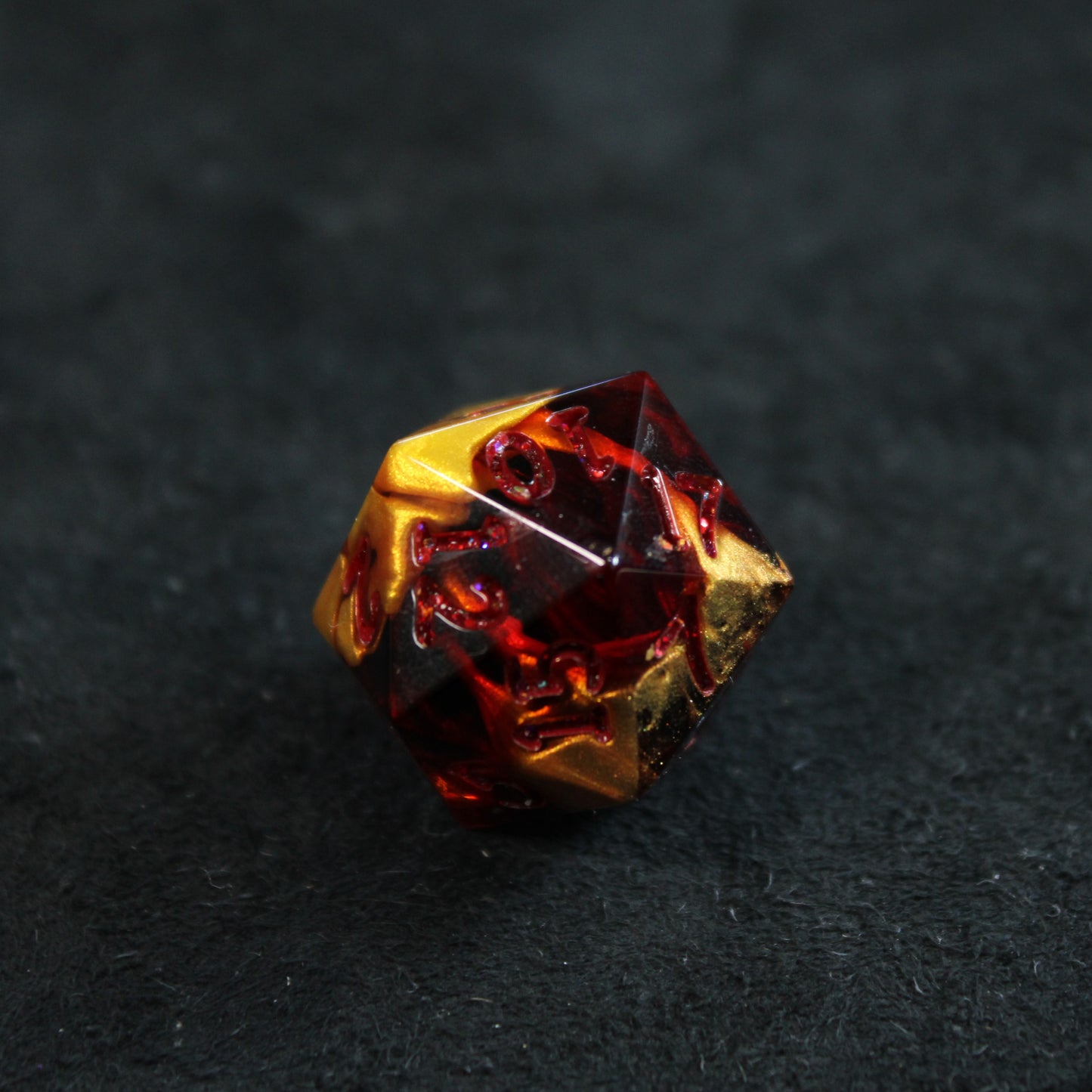 Handmade Magma d20