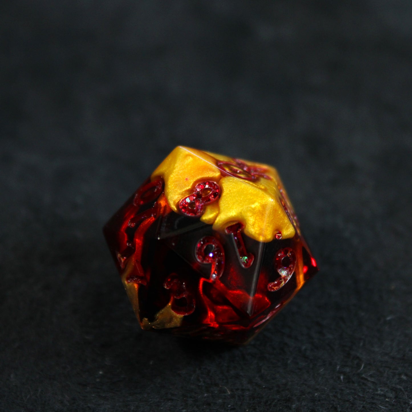 Handmade Magma d20