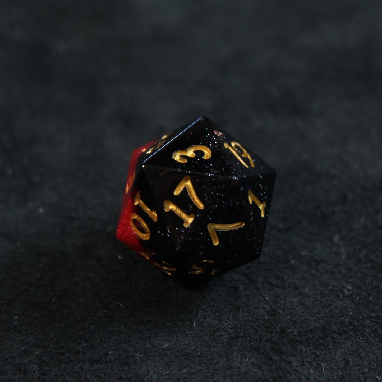 Handmade Molten Core d20