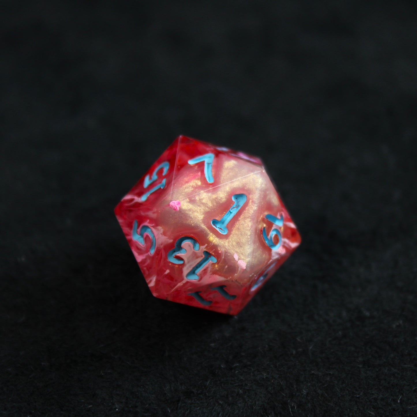 Handmade Pink Drink d20