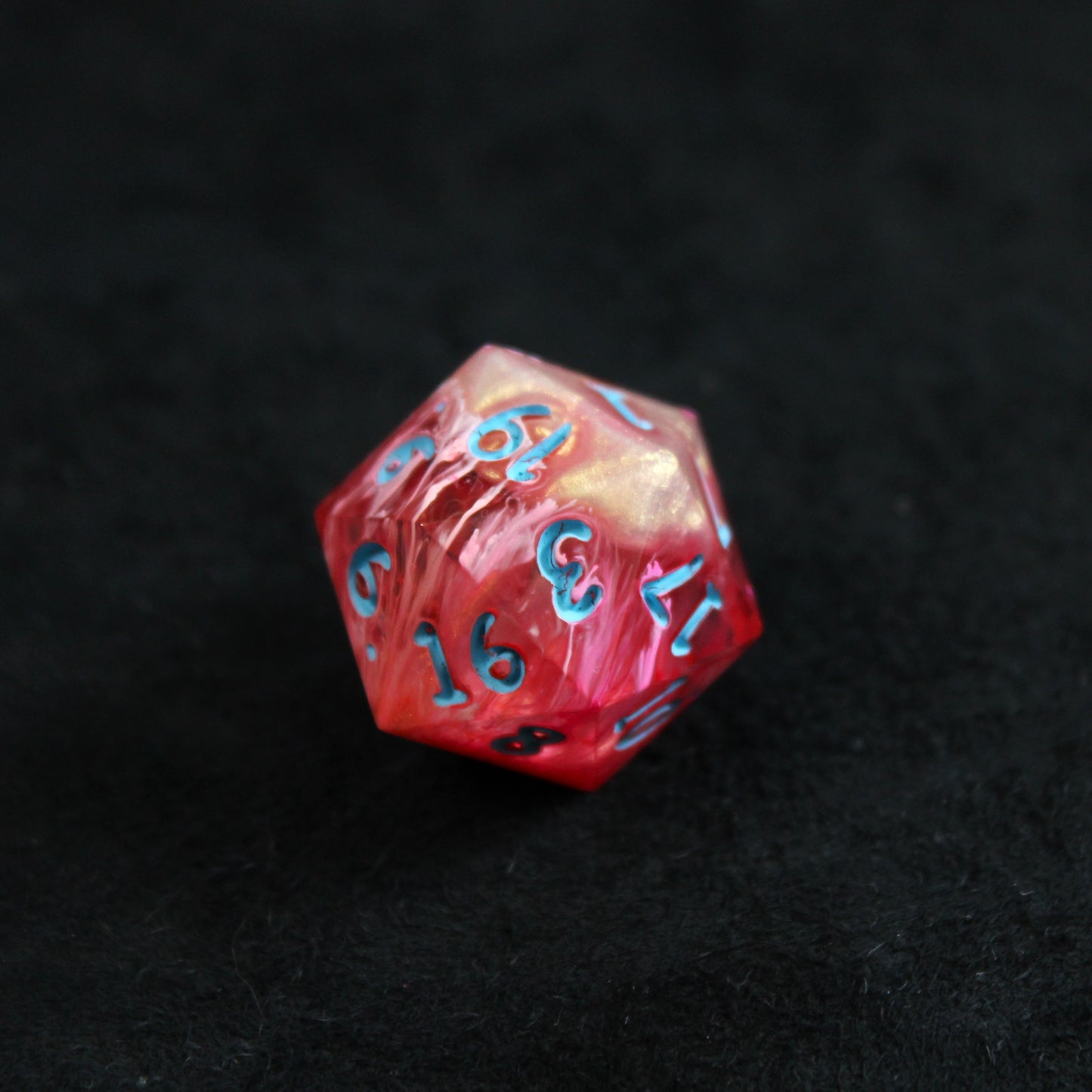 Handmade Pink Drink d20