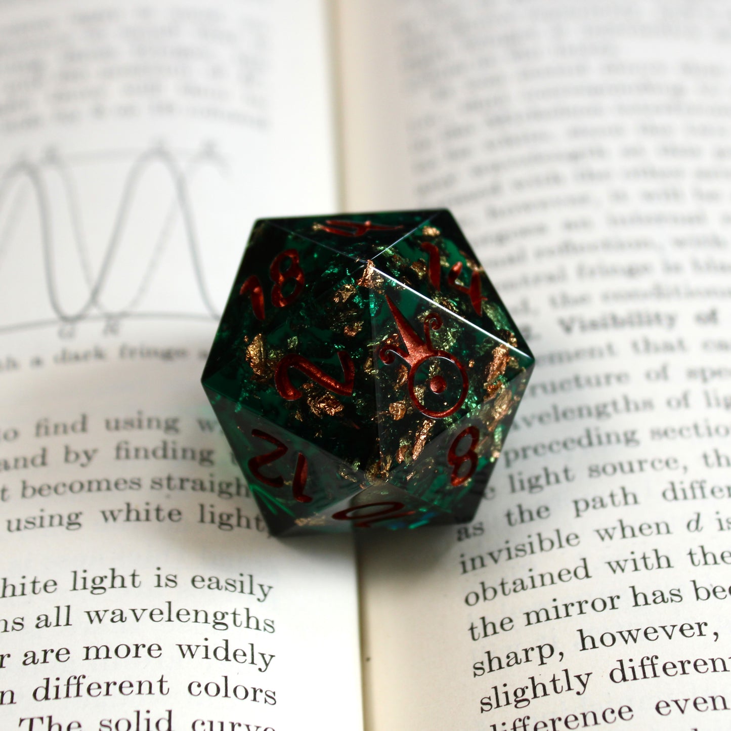 Copper Core Jumbo d20