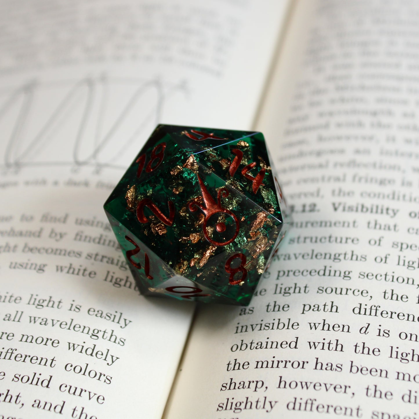 Copper Core Jumbo d20