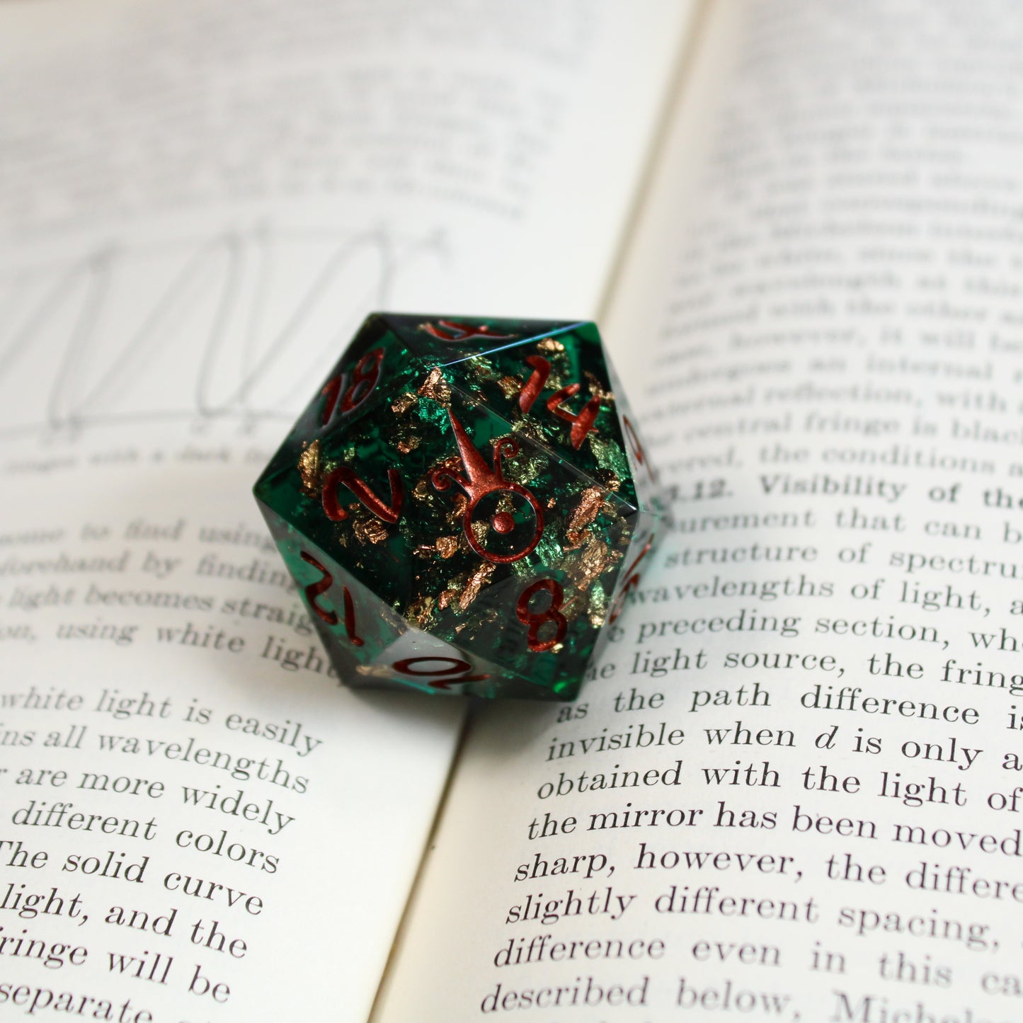 Copper Core Jumbo d20
