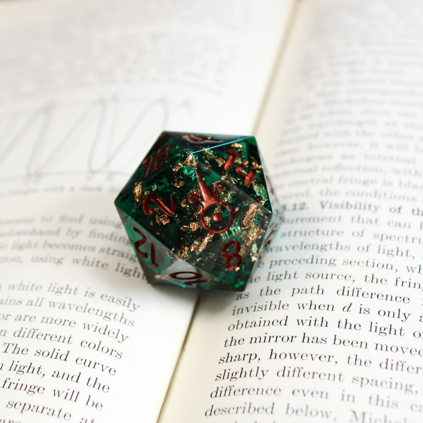 Copper Core Jumbo d20