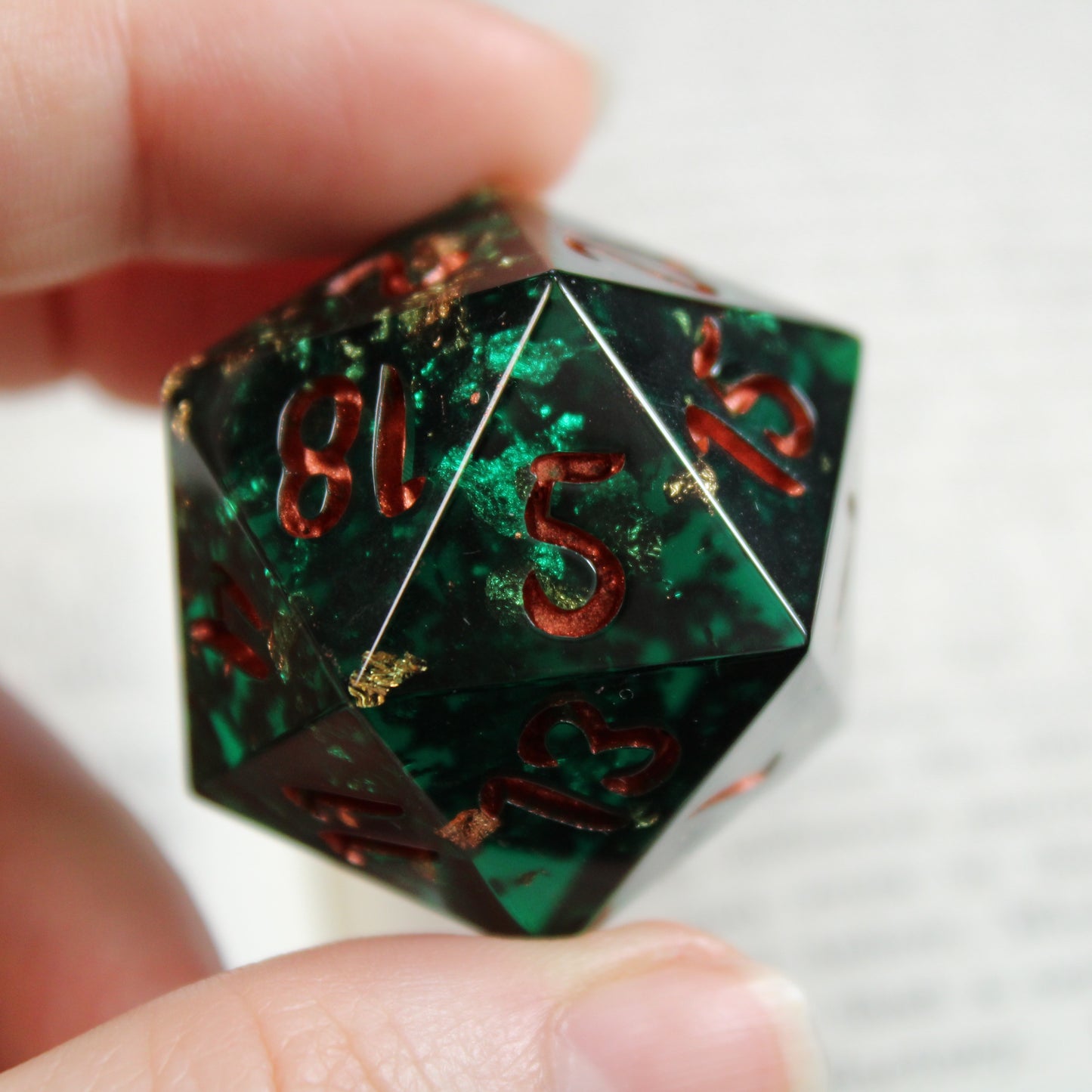 Copper Core Jumbo d20