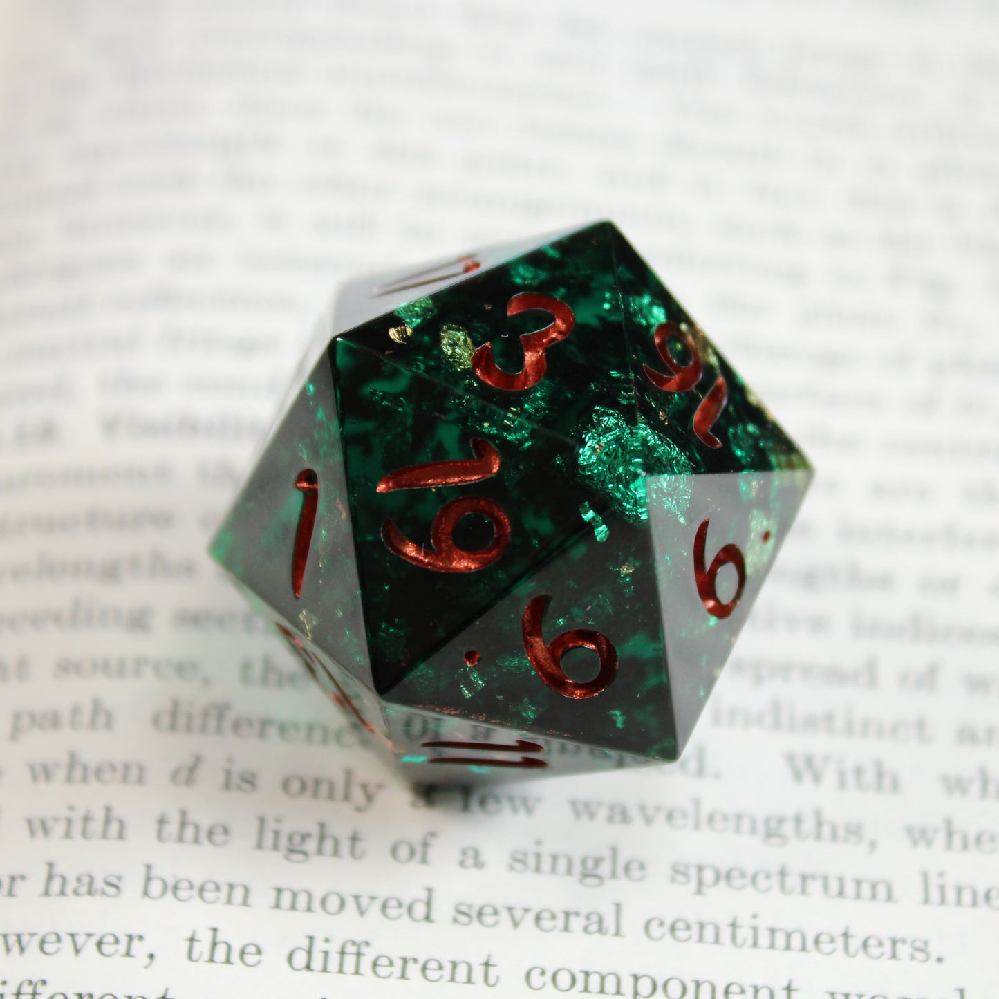 Copper Core Jumbo d20