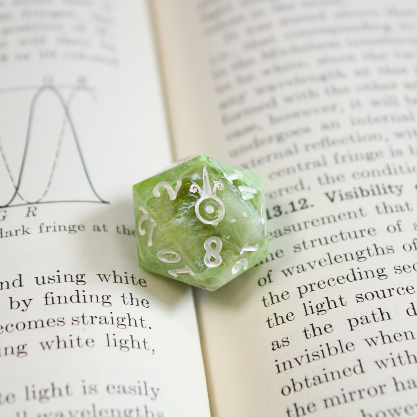 Handmade Green Thumb d20
