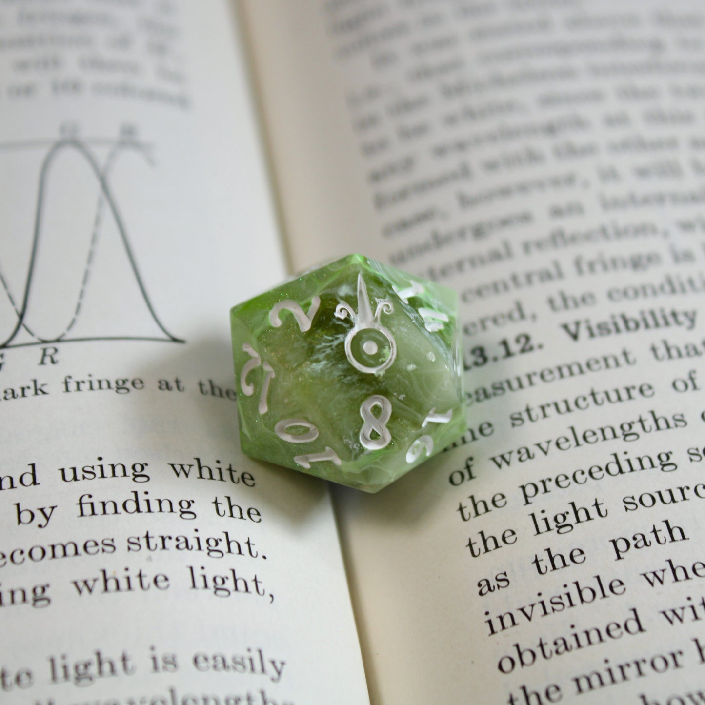 Handmade Green Thumb d20