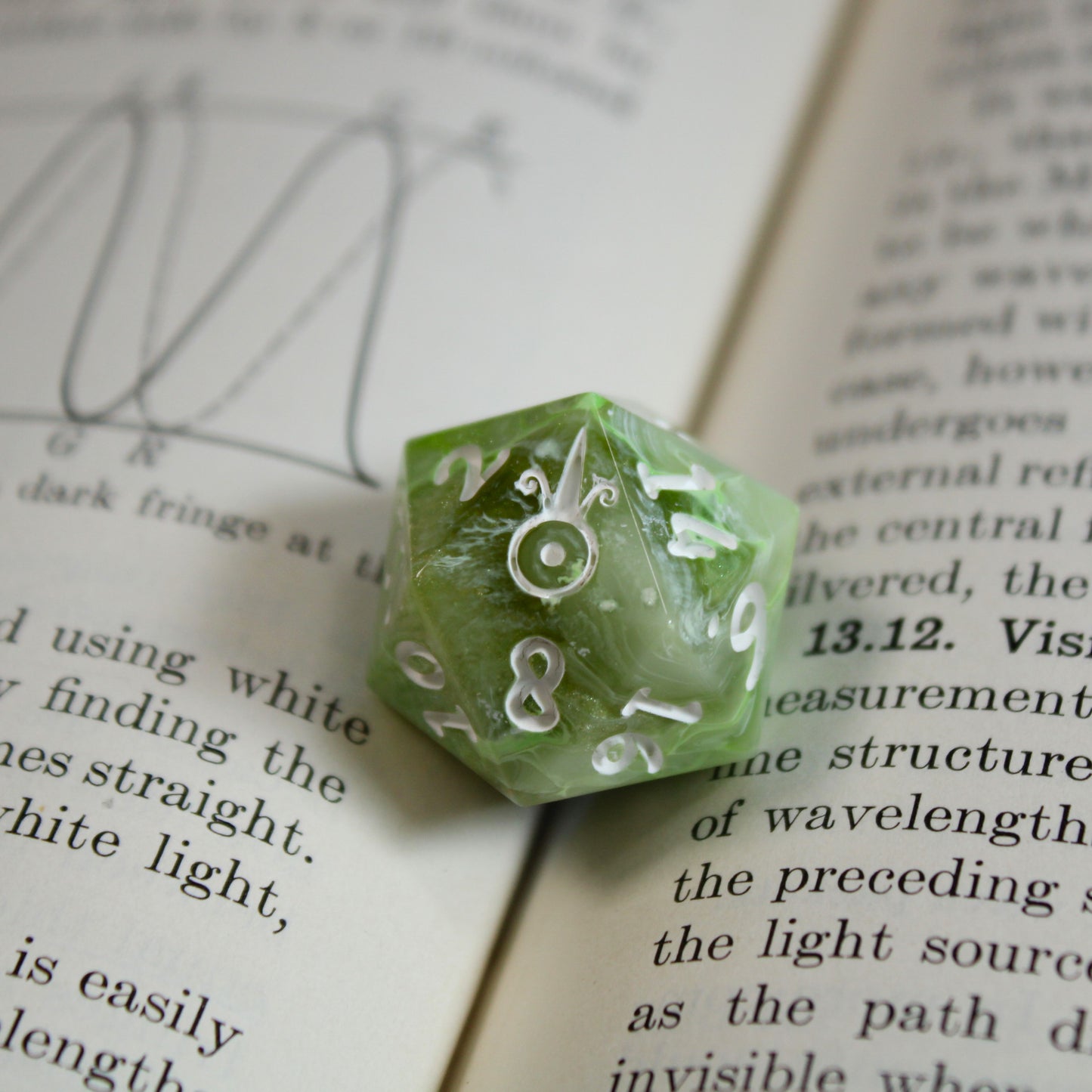 Handmade Green Thumb d20