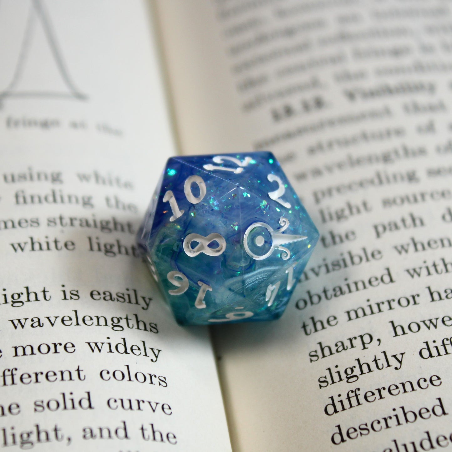 Handmade Ocean Wave d20