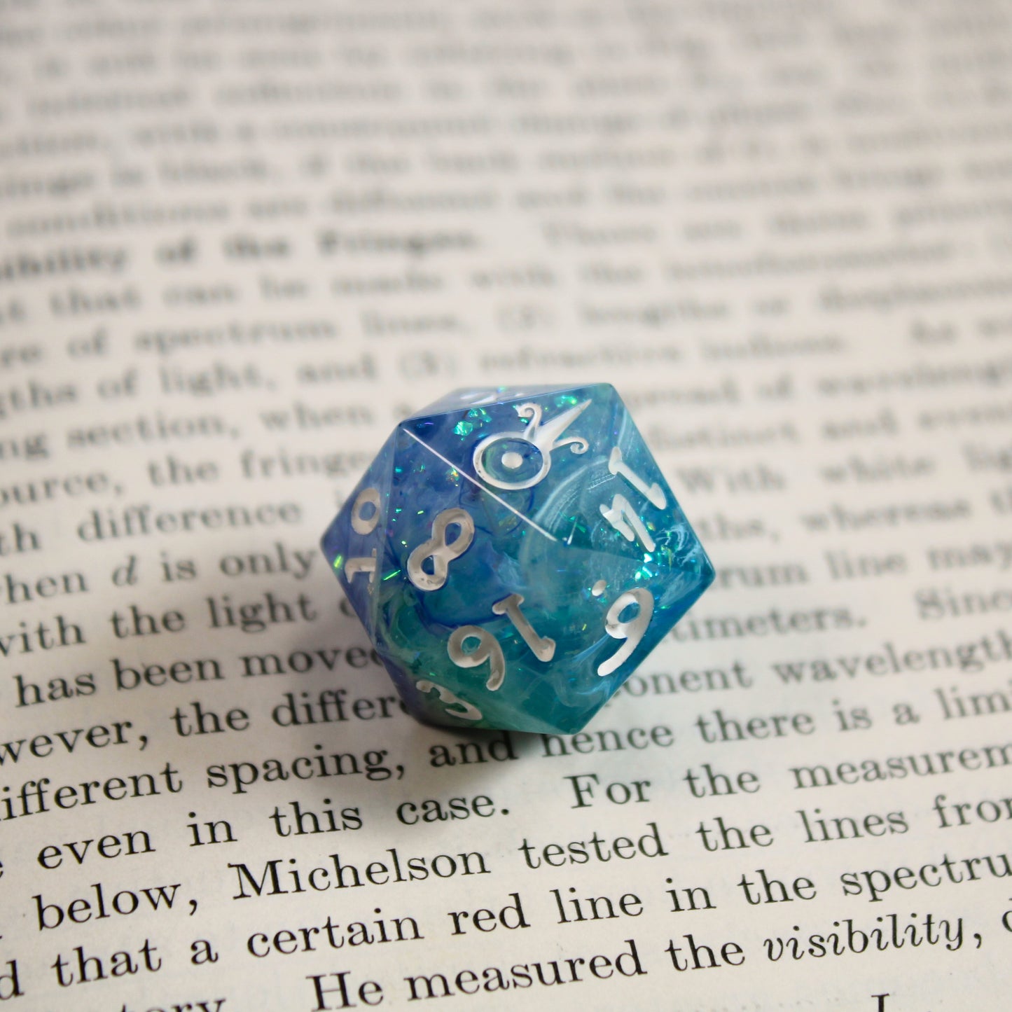Handmade Ocean Wave d20