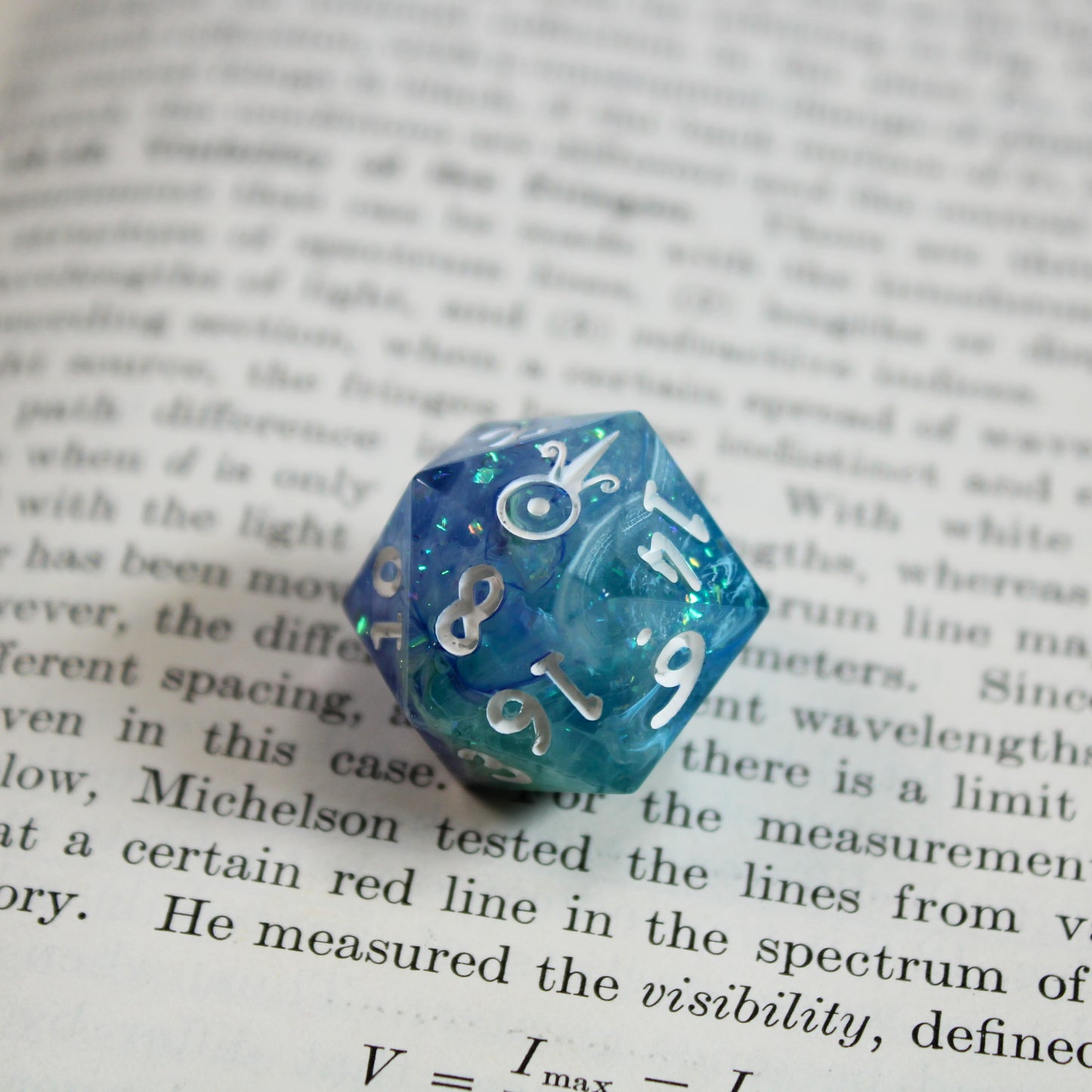 Handmade Ocean Wave d20
