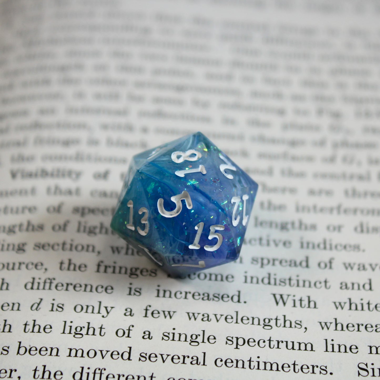 Handmade Ocean Wave d20