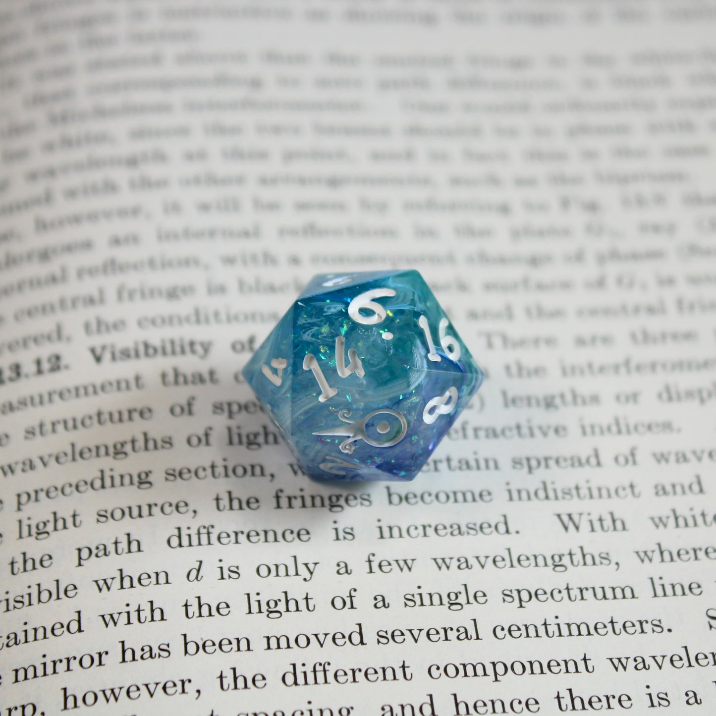 Handmade Ocean Wave d20