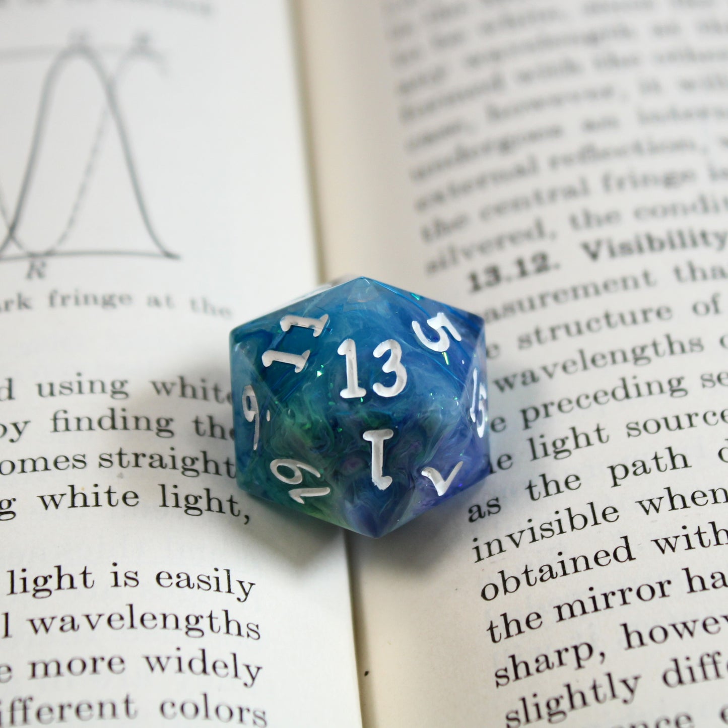 Handmade Ocean Wave d20