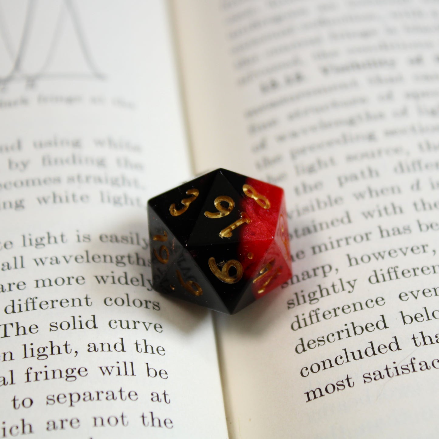 Handmade Molten Core d20