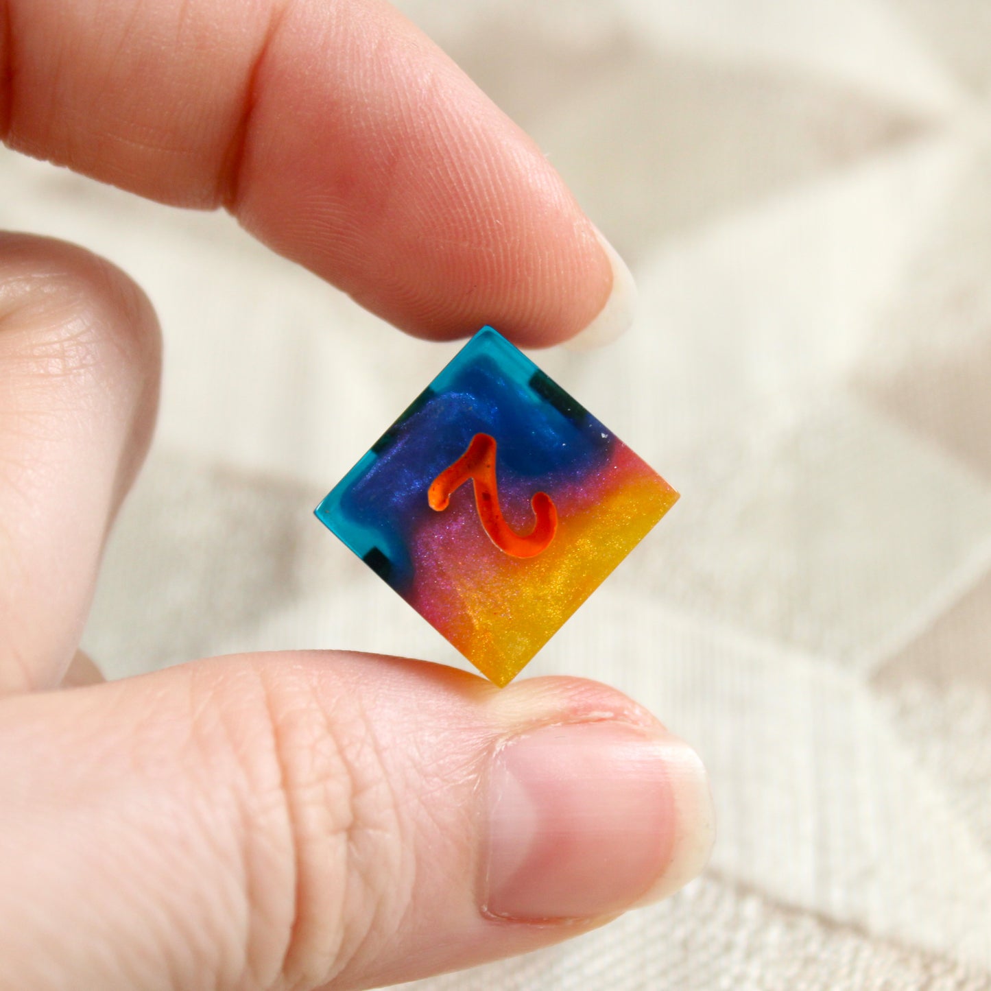 Handmade Sunrise Dice