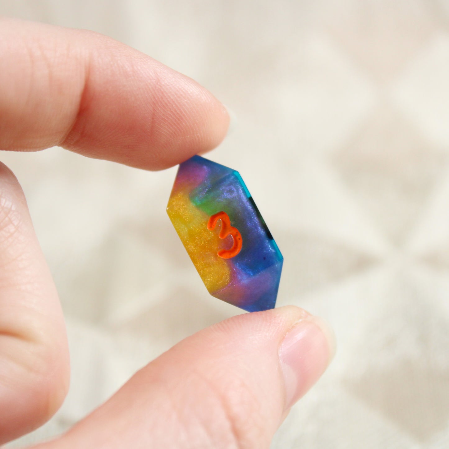 Handmade Sunrise Dice