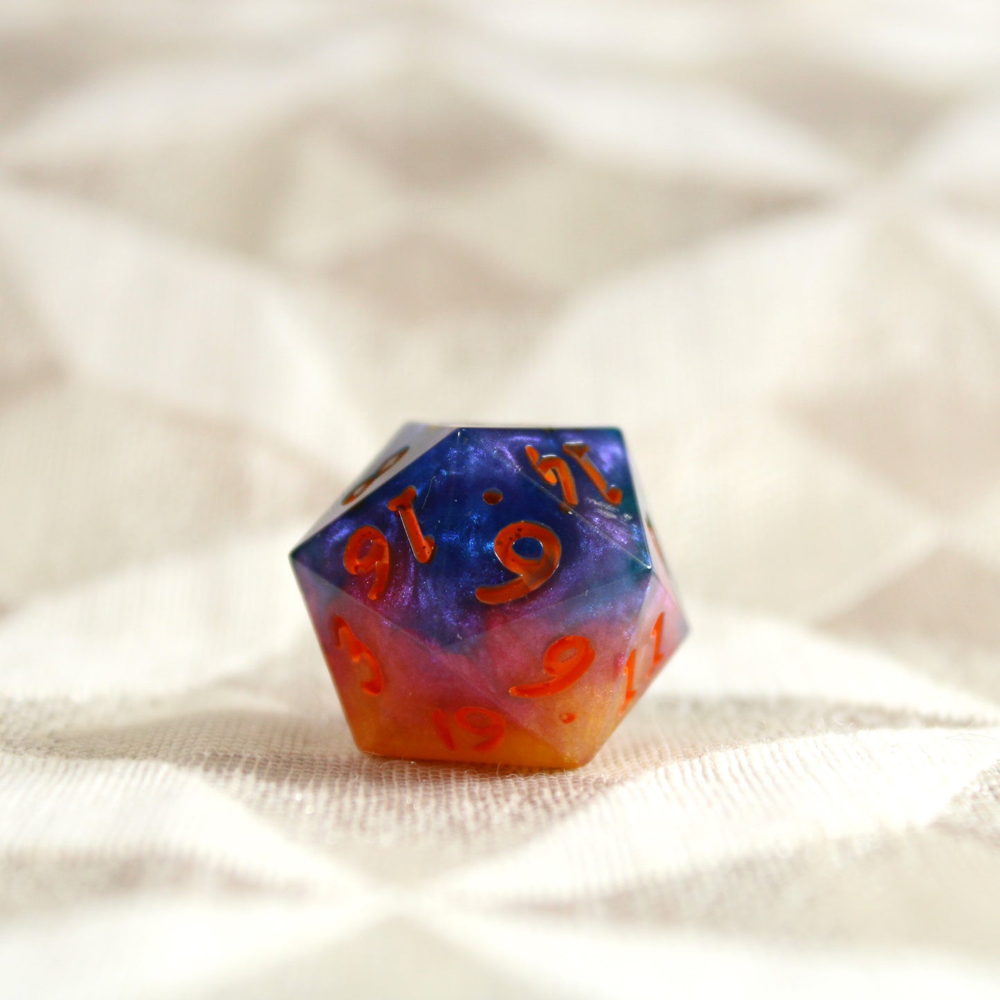 Handmade Sunrise Dice
