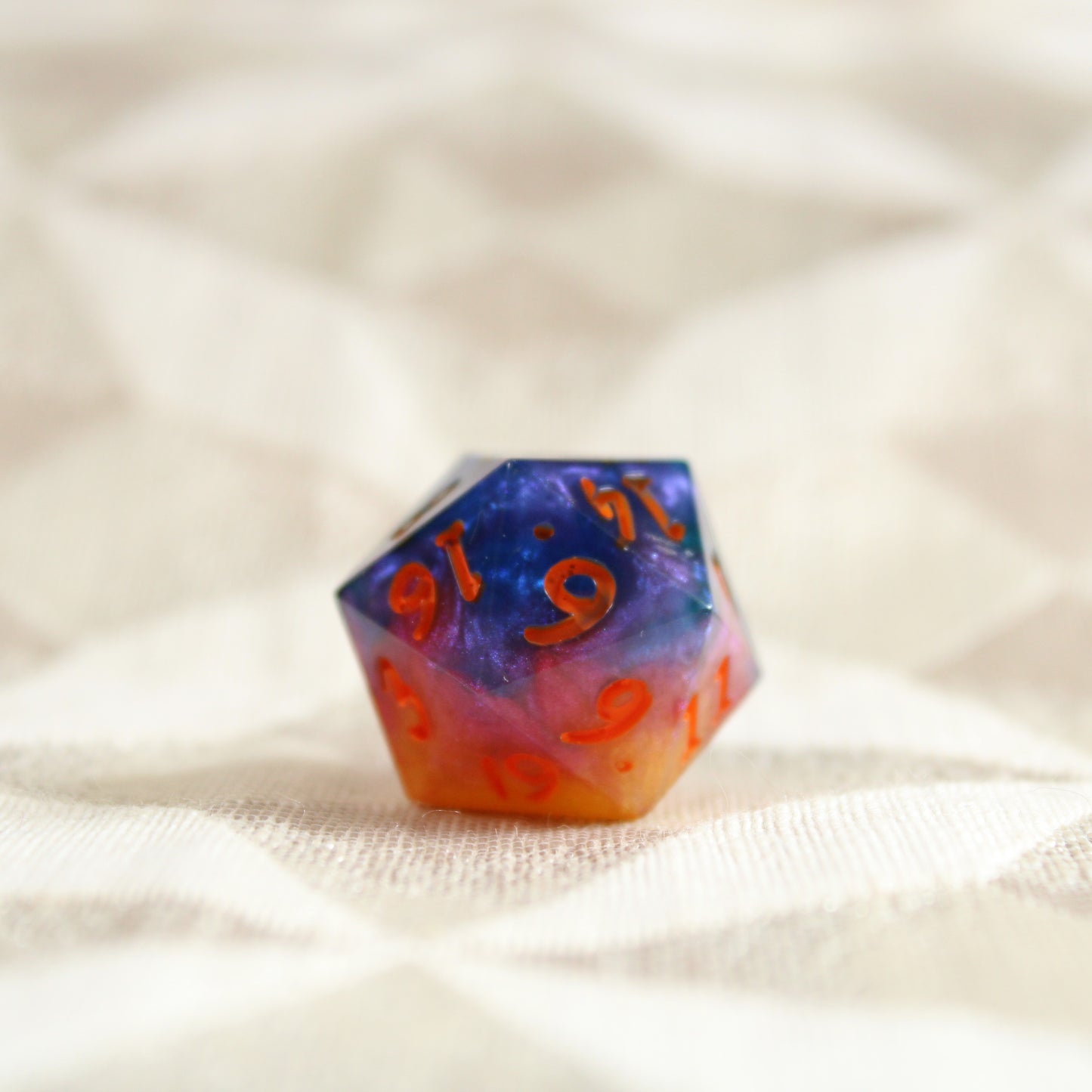Handmade Sunrise Dice