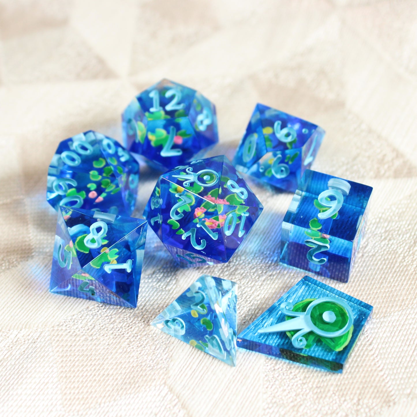 Handmade Pond Dice