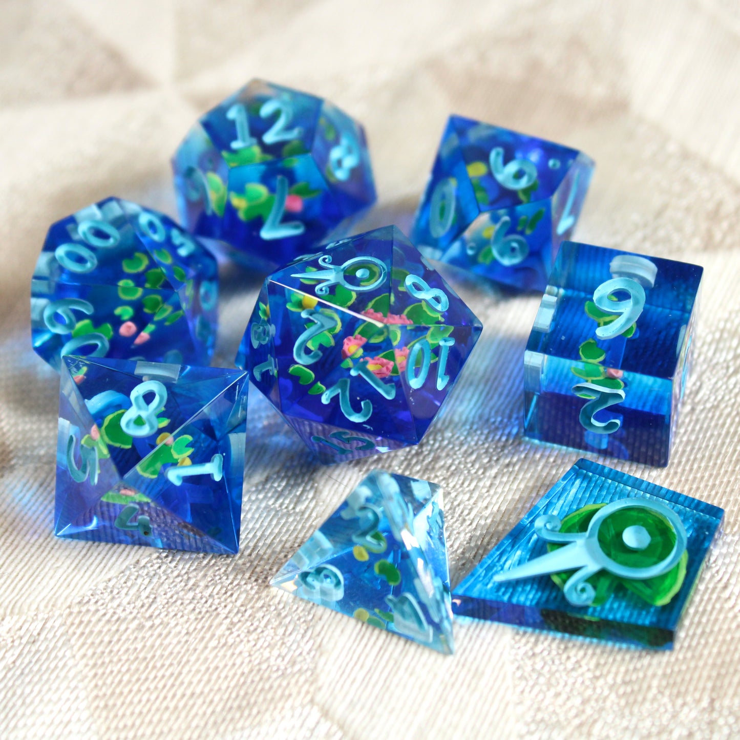 Handmade Pond Dice