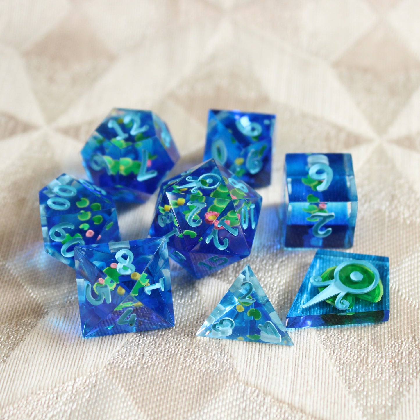 Handmade Pond Dice