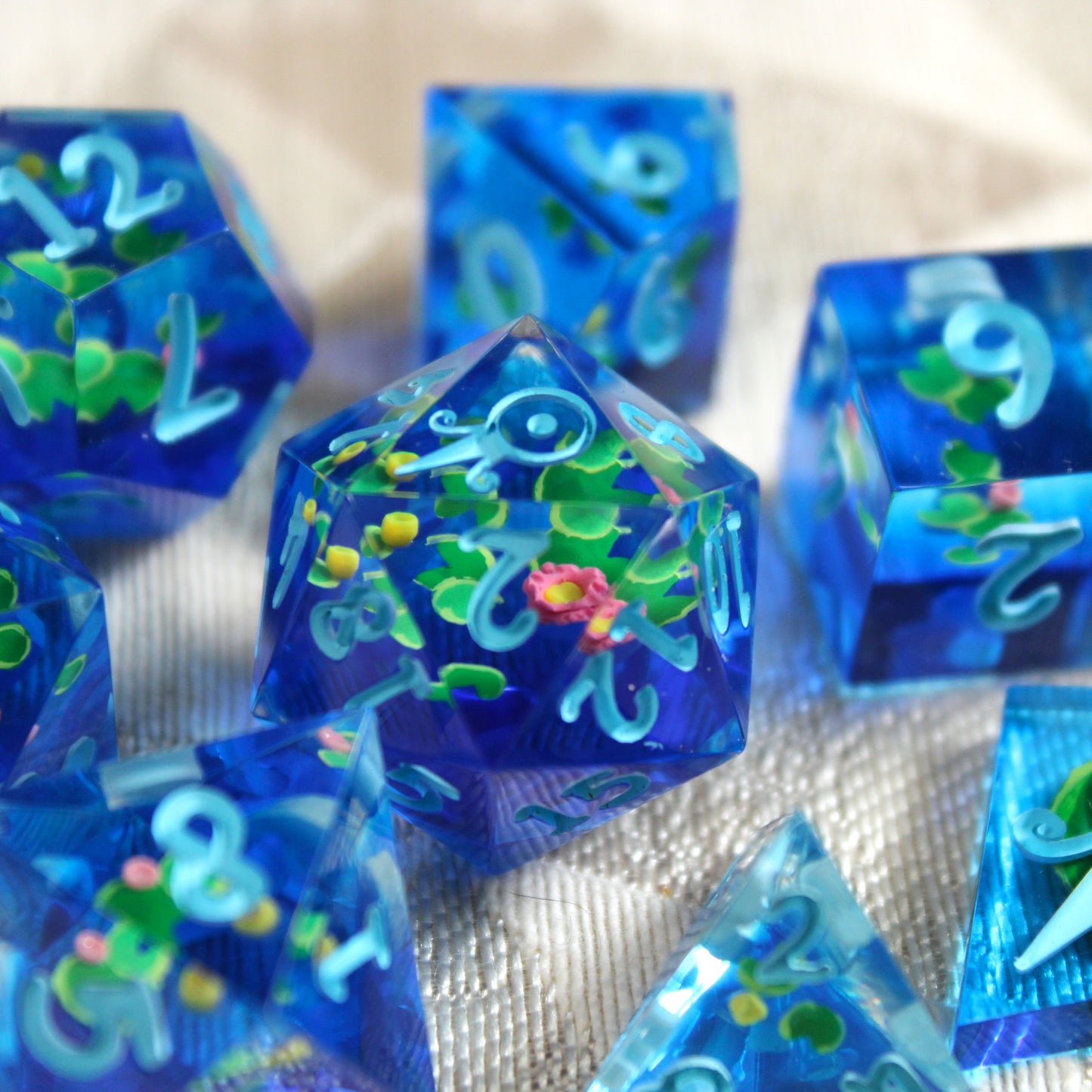 Handmade Pond Dice