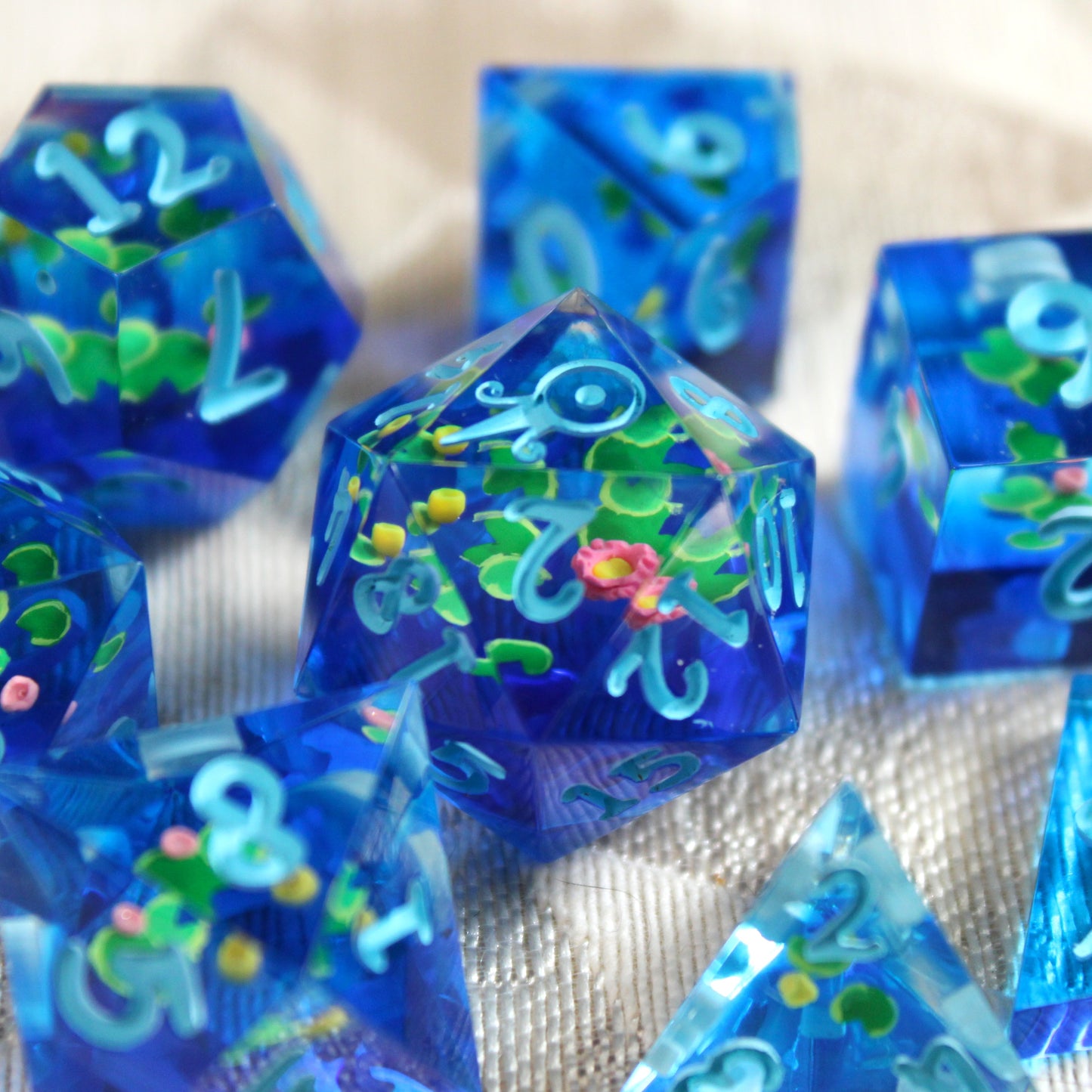 Handmade Pond Dice