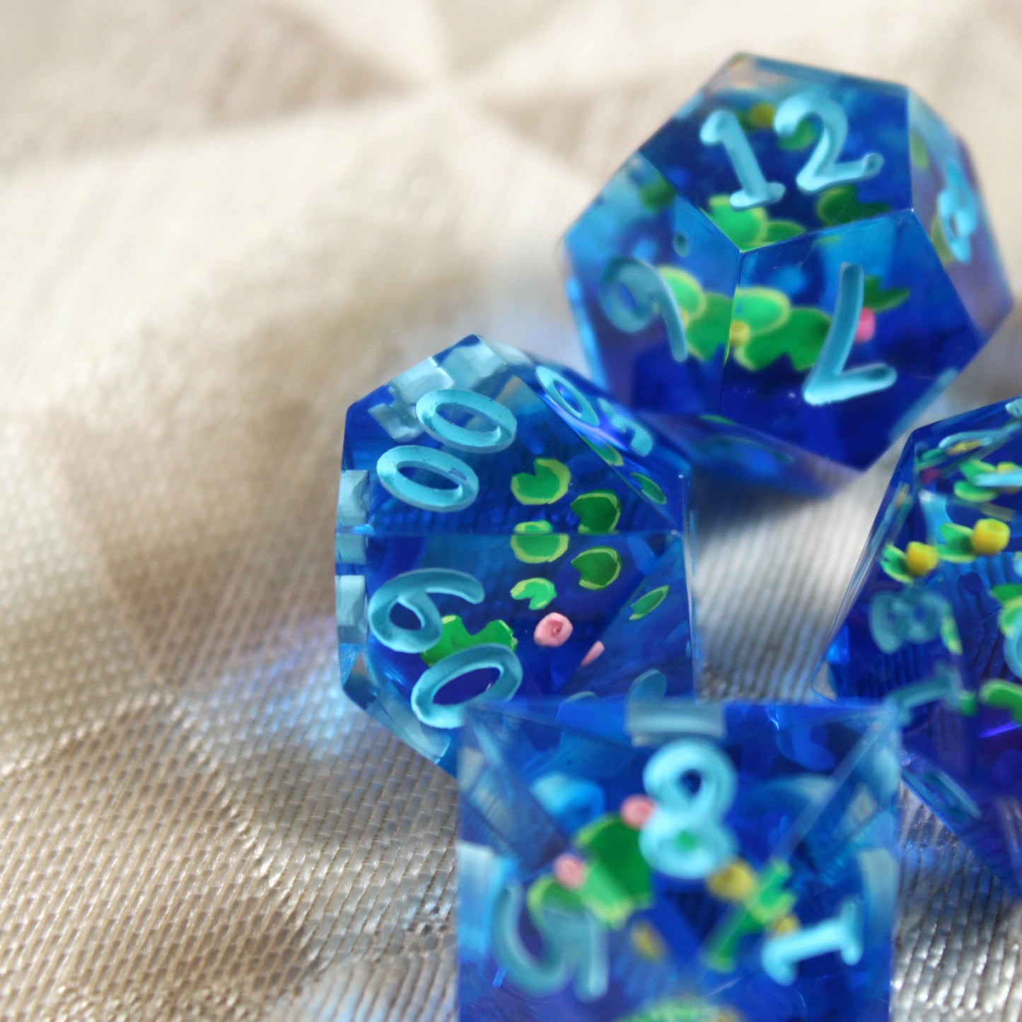 Handmade Pond Dice