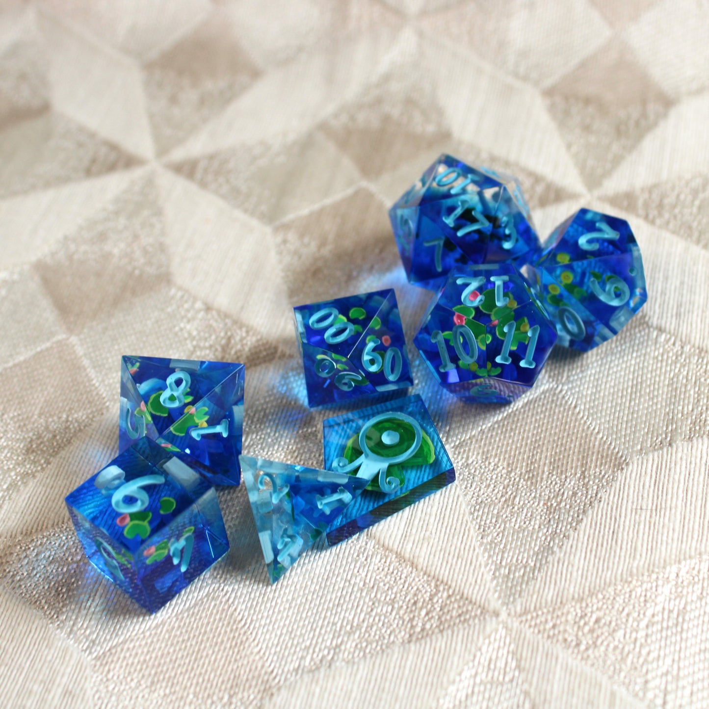 Handmade Pond Dice