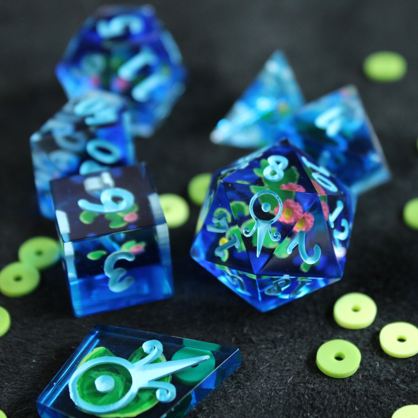 Handmade Pond Dice