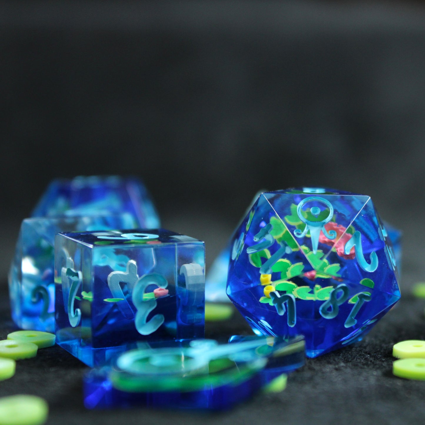 Handmade Pond Dice