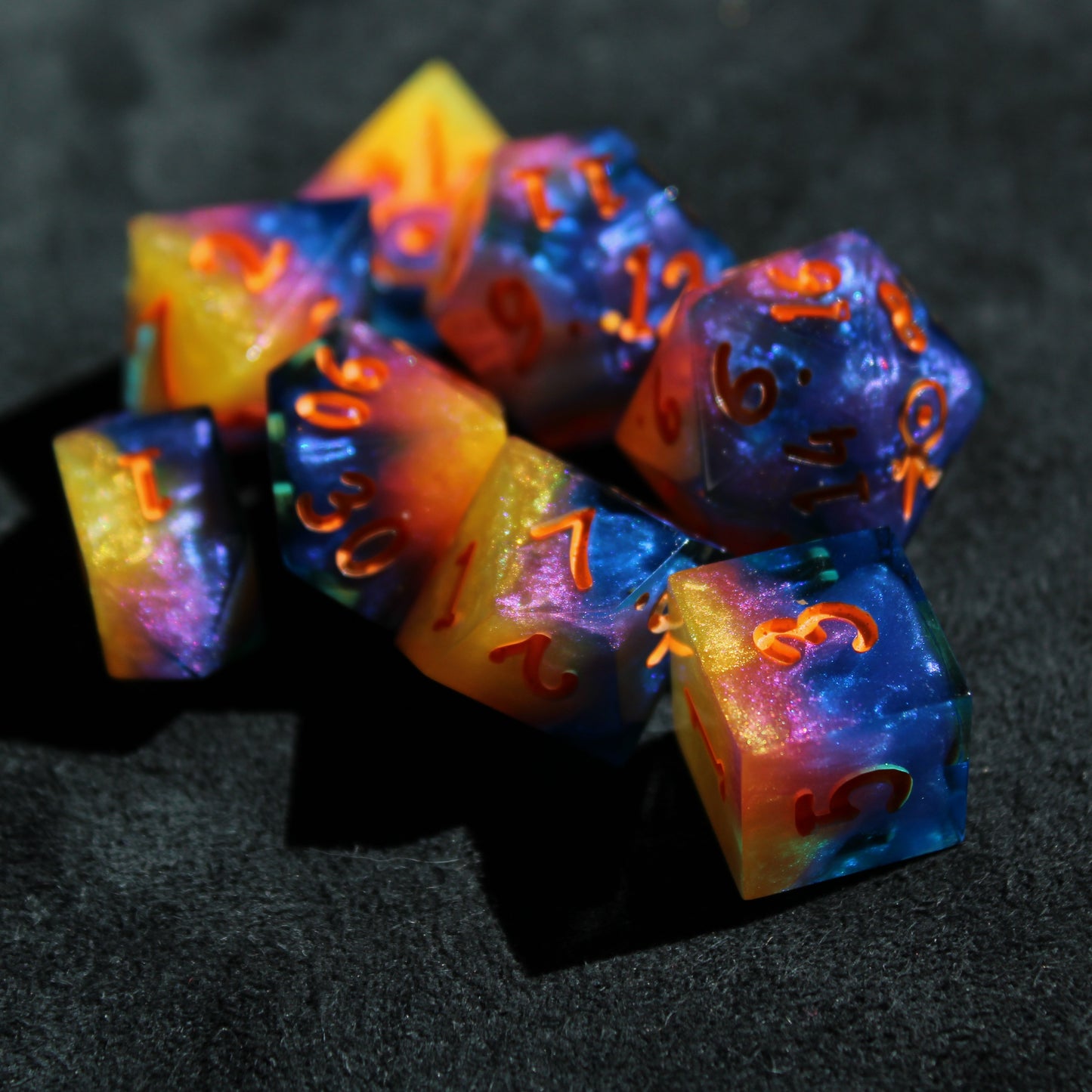 Handmade Sunrise Dice