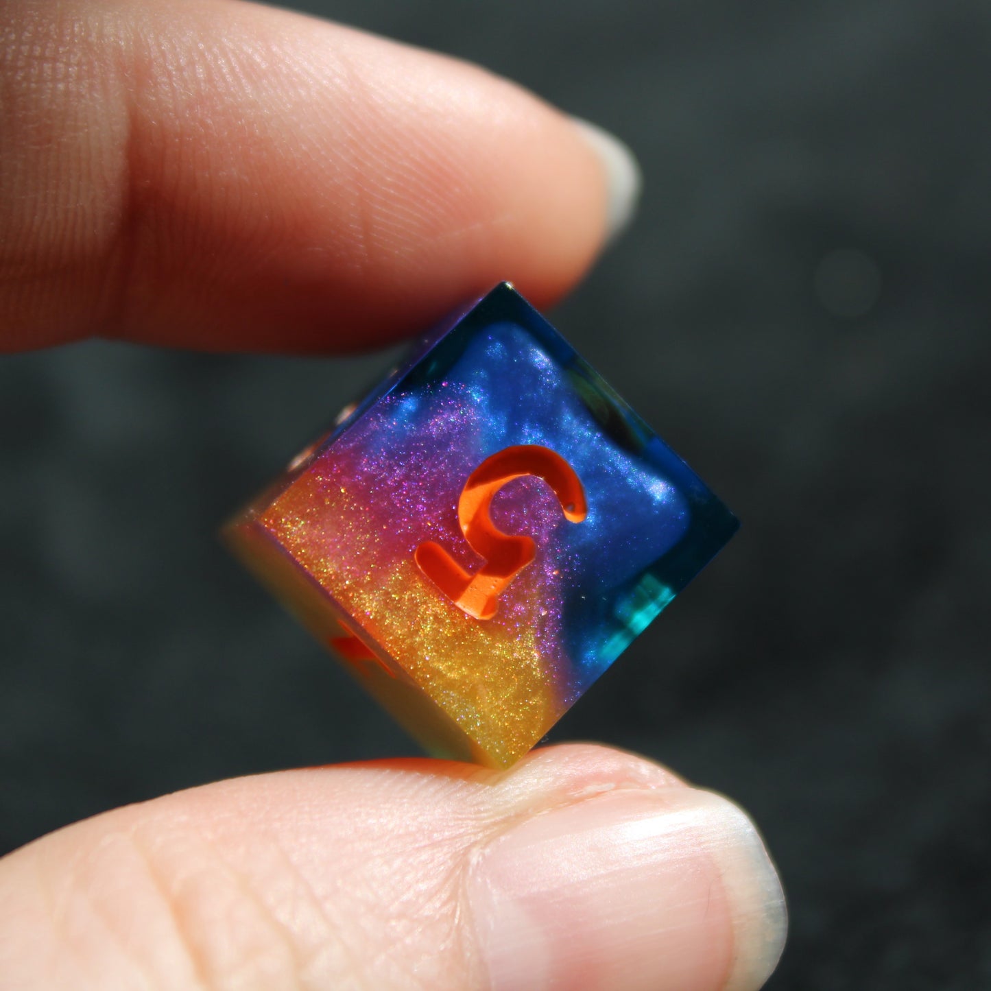 Handmade Sunrise Dice