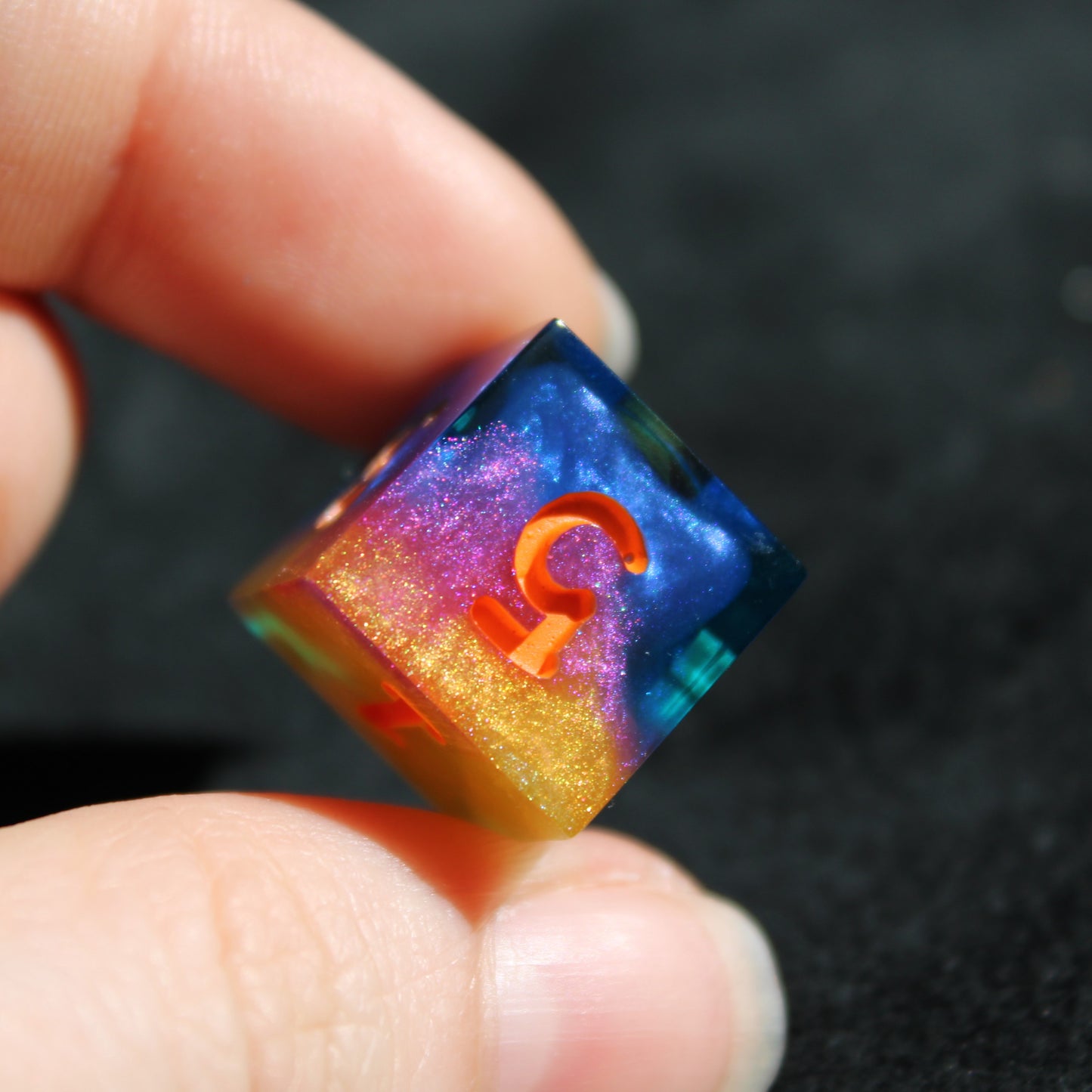 Handmade Sunrise Dice