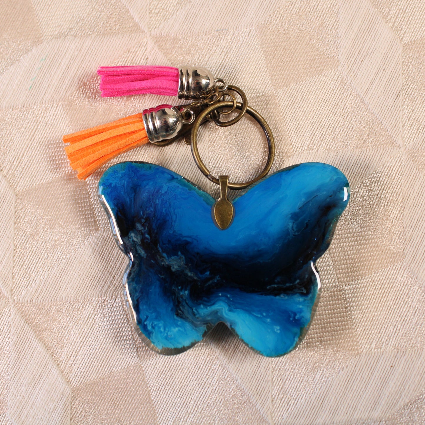 Butterfly Pond Shaker Charm