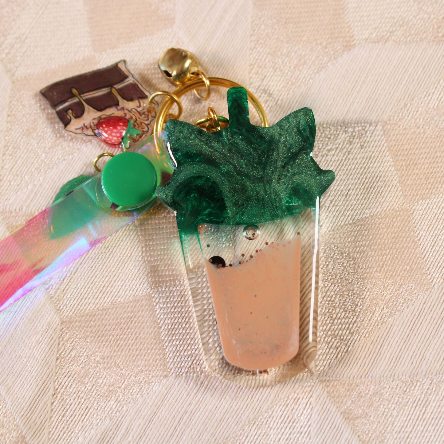Bubble Tea Shaker Charm