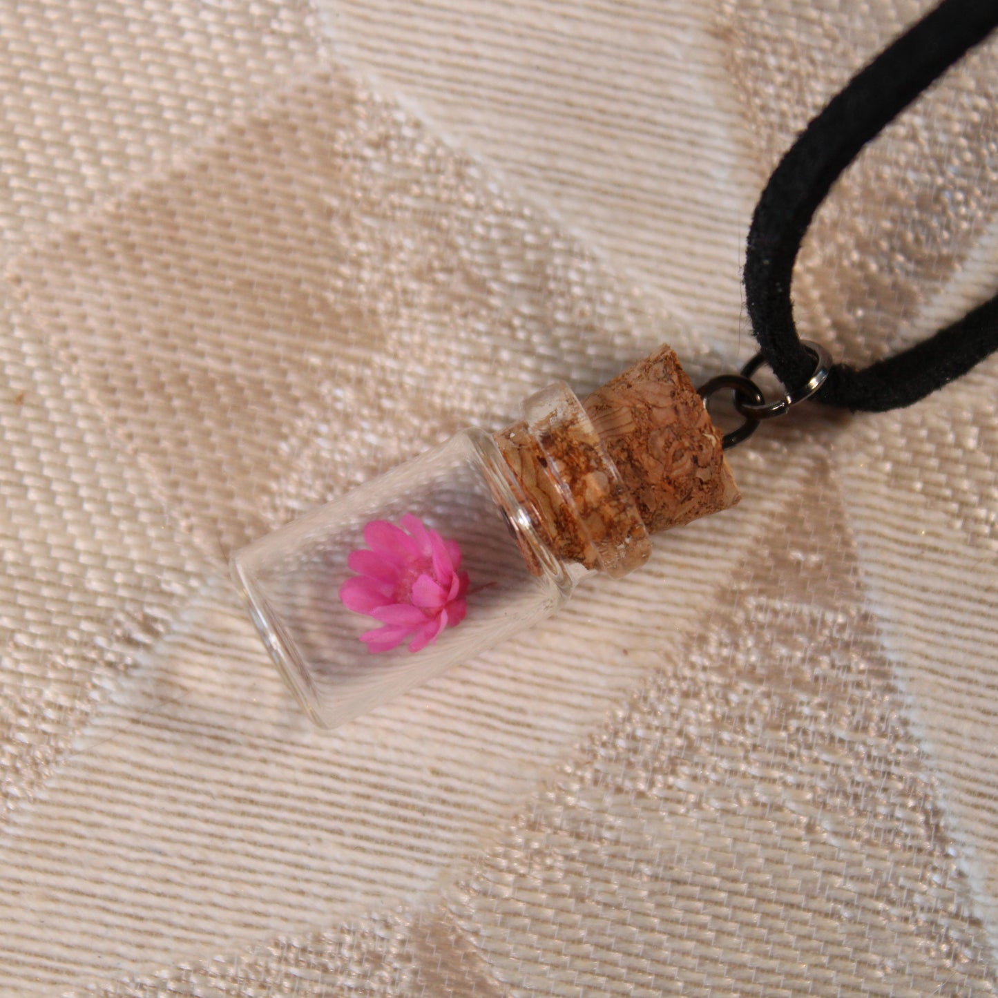 Pink Flower Necklace
