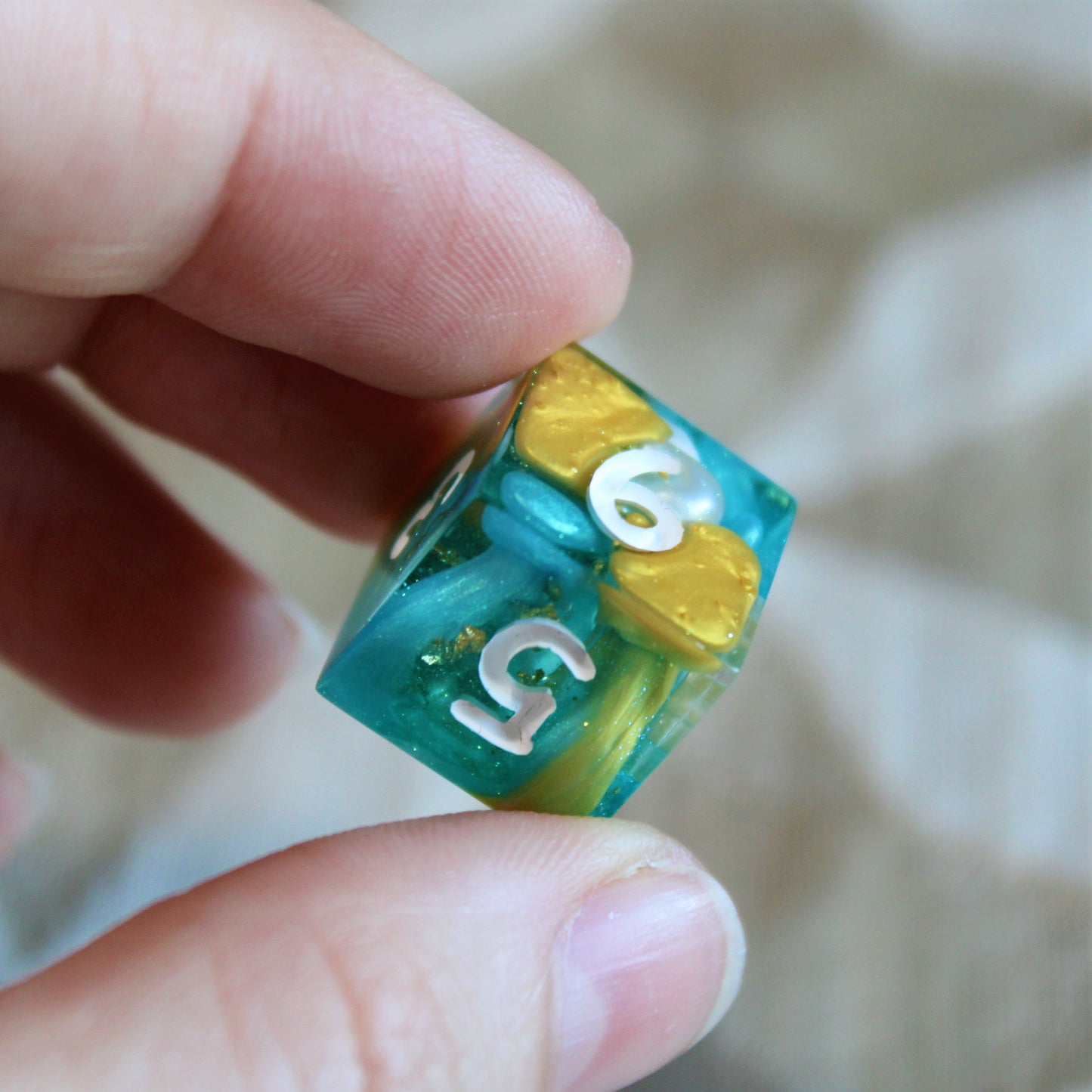 Handmade Sky Island Dice