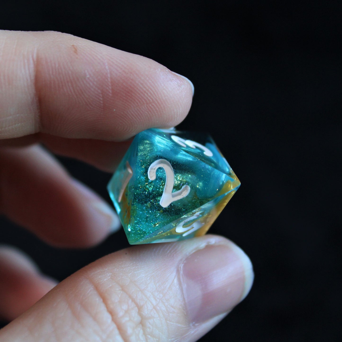 Handmade Sky Island Dice