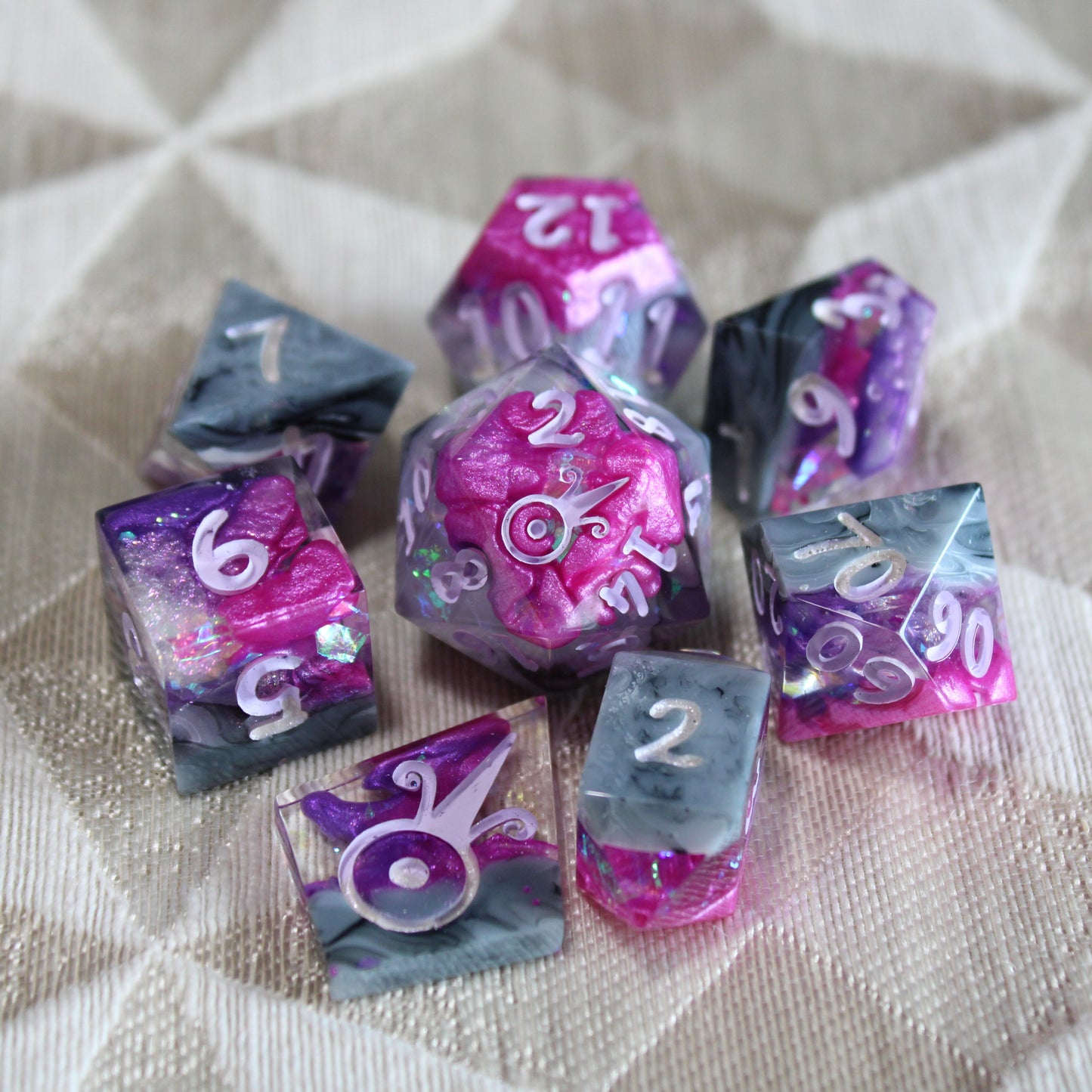 Handmade Warrior Princess Dice