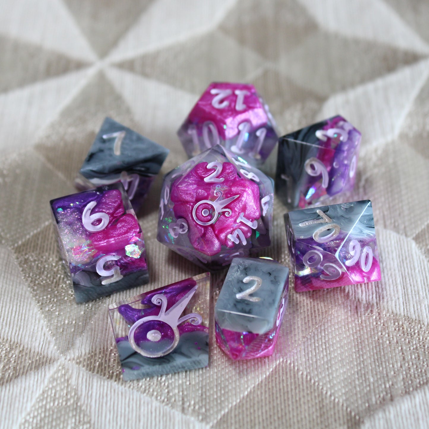 Handmade Warrior Princess Dice