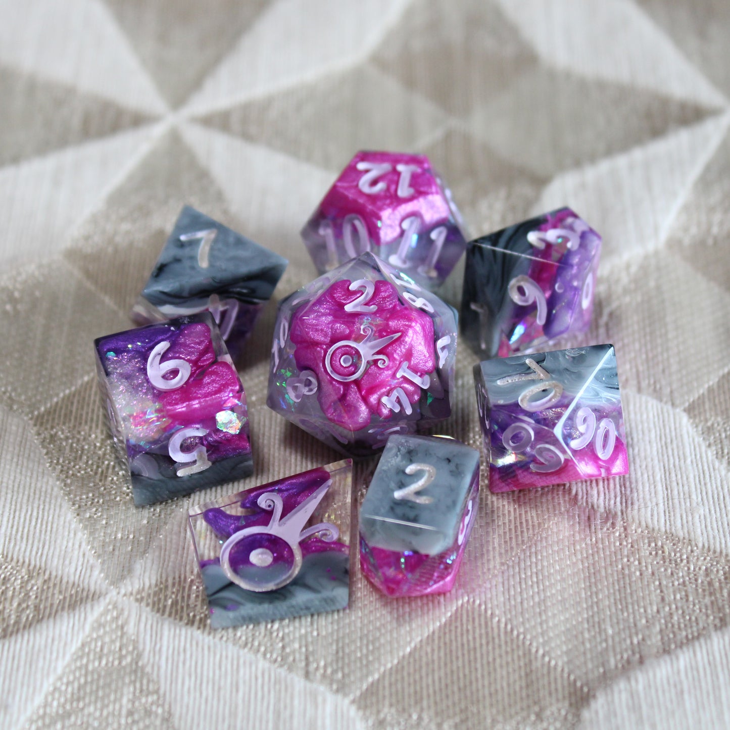 Handmade Warrior Princess Dice