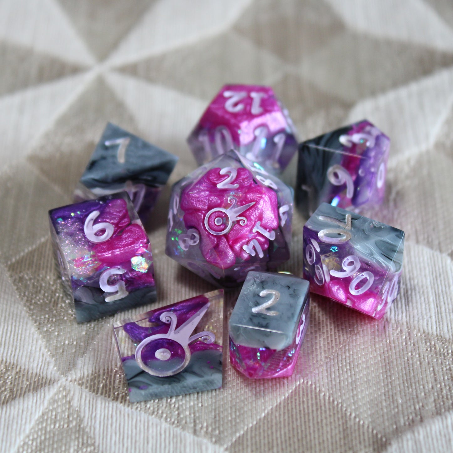 Handmade Warrior Princess Dice