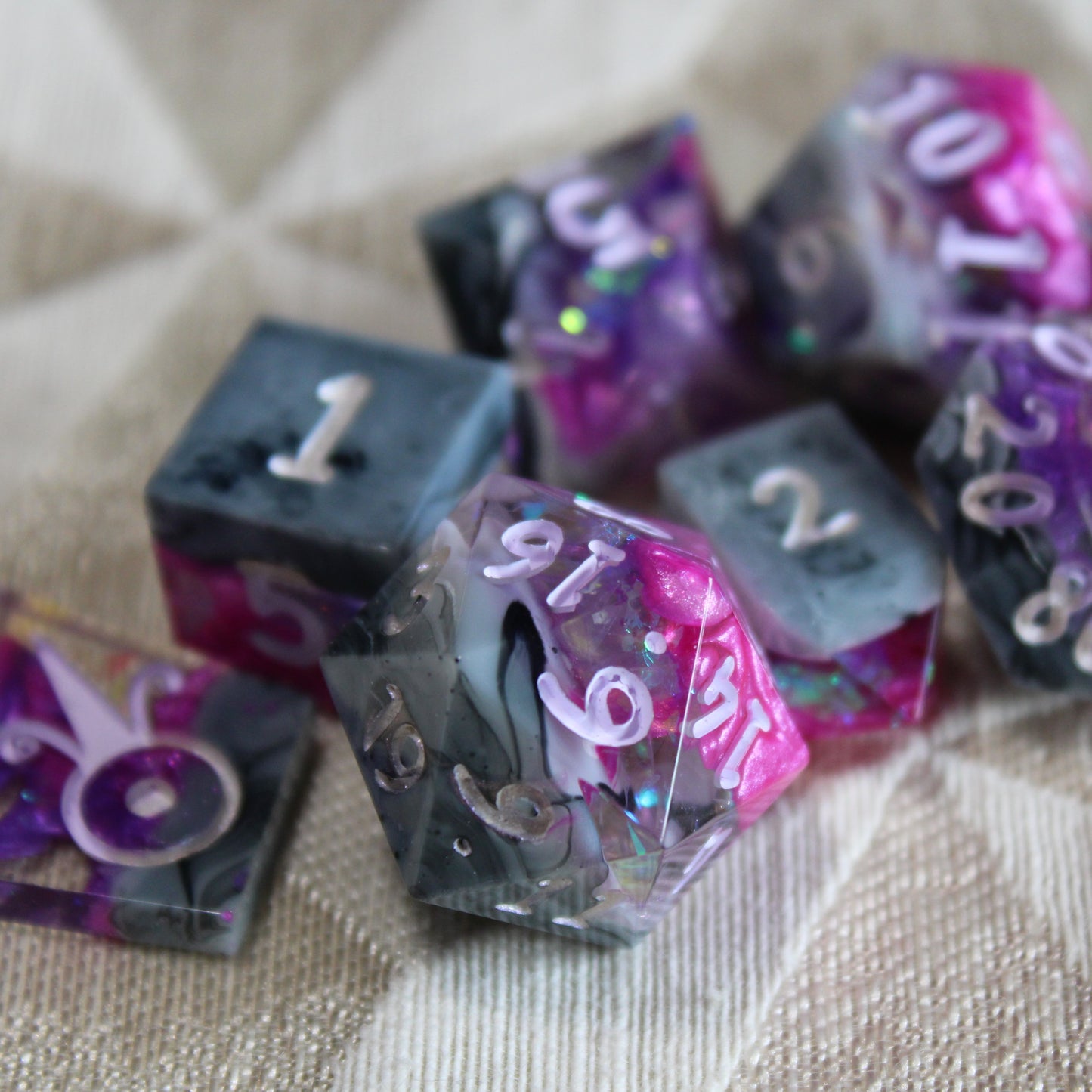 Handmade Warrior Princess Dice